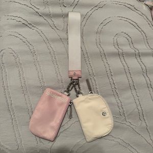 Lululemon dual wrist pouch